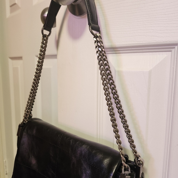 Zara Leather Shoulder Bag - Picture 3 of 7